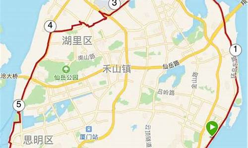 厦门骑行路线推荐_厦门骑行路线图 沿海