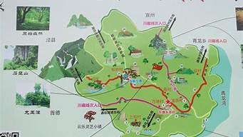 南川景点环线旅游线路图_南川景点环线旅游线路图片